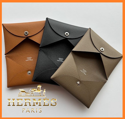 HERMES【オシャレ×高級感】〈Calvi〉 カードケース