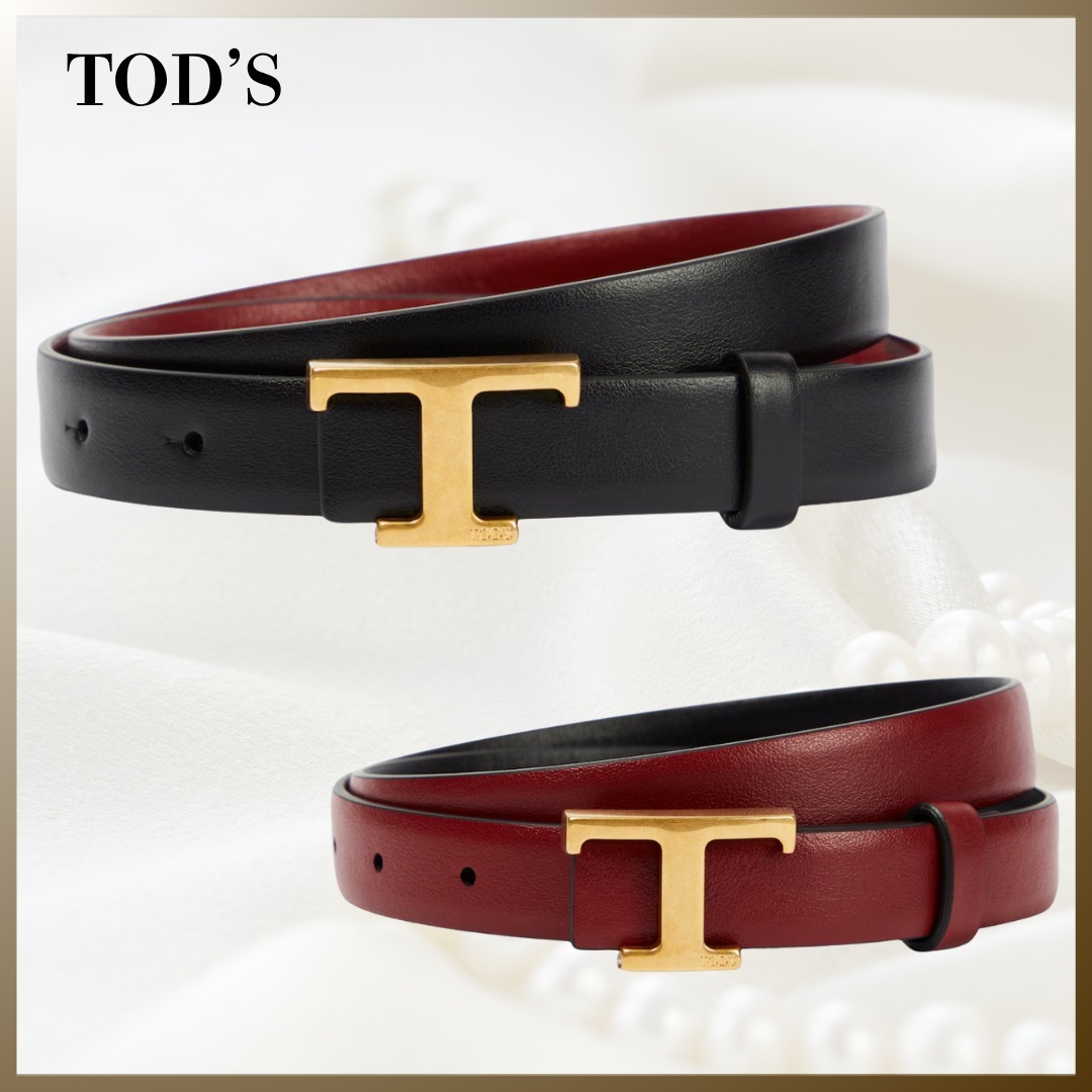 リバーシブル！TOD’S タイムレスTレザーベルト