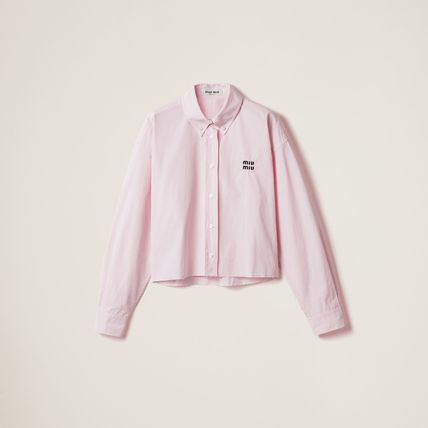ピンク系 MiuMiu(ミュウミュウ) ブラウス・シャツ(レディース