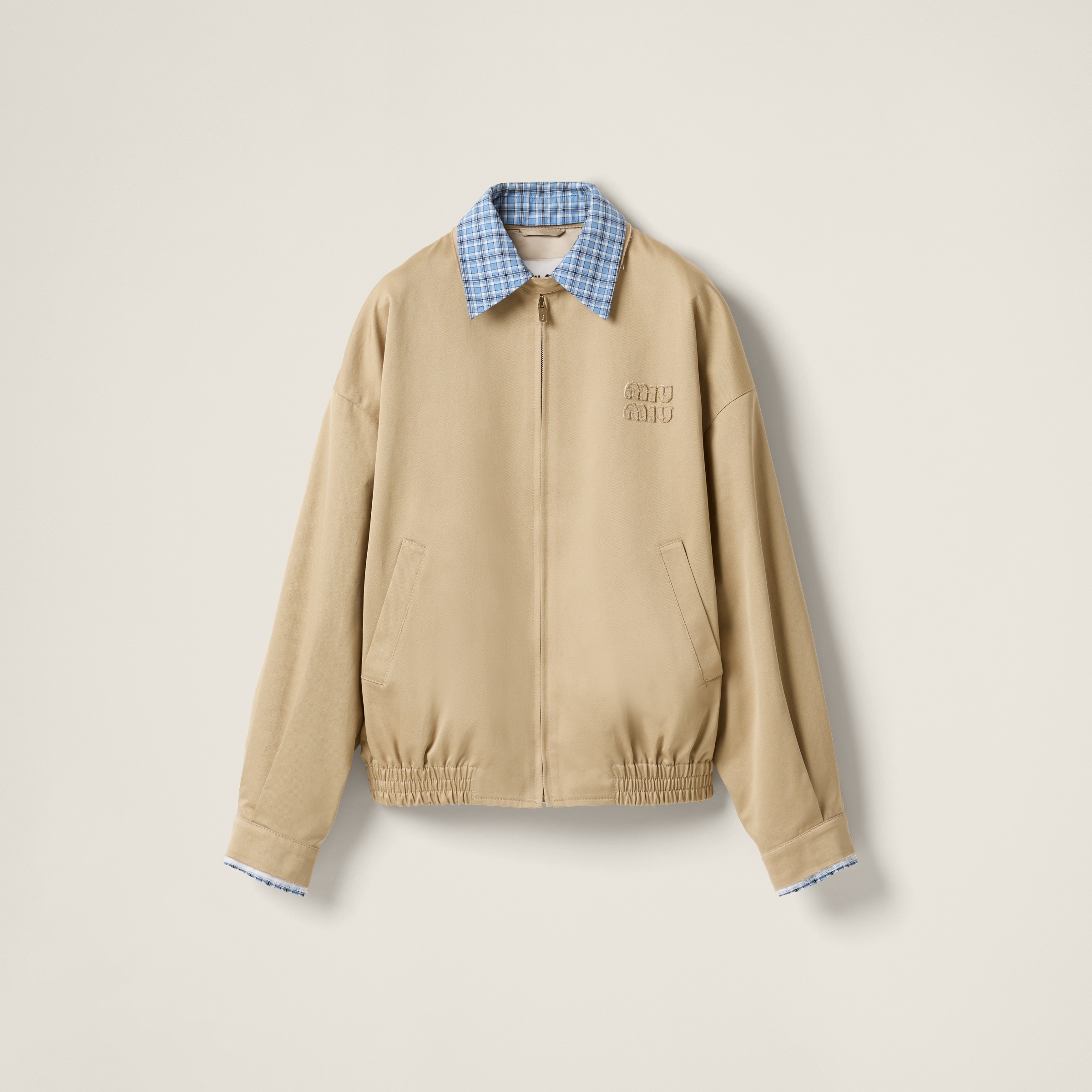 【日本入手困難】ミュウミュウ Chino blouson jacket ブルゾン