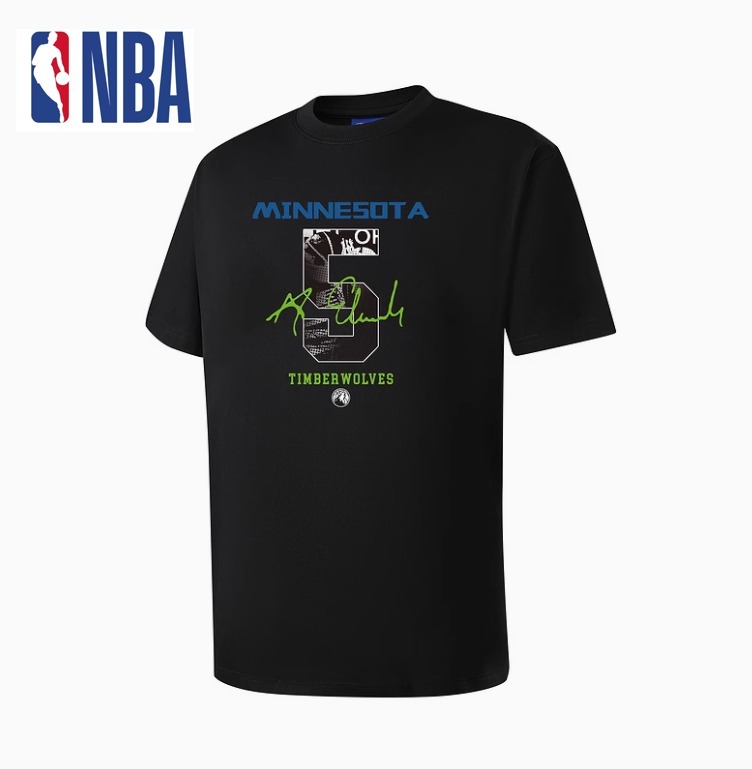 送料関税込み[NBA]Anthony Edwards Tシャツ★男女兼用★大人気★