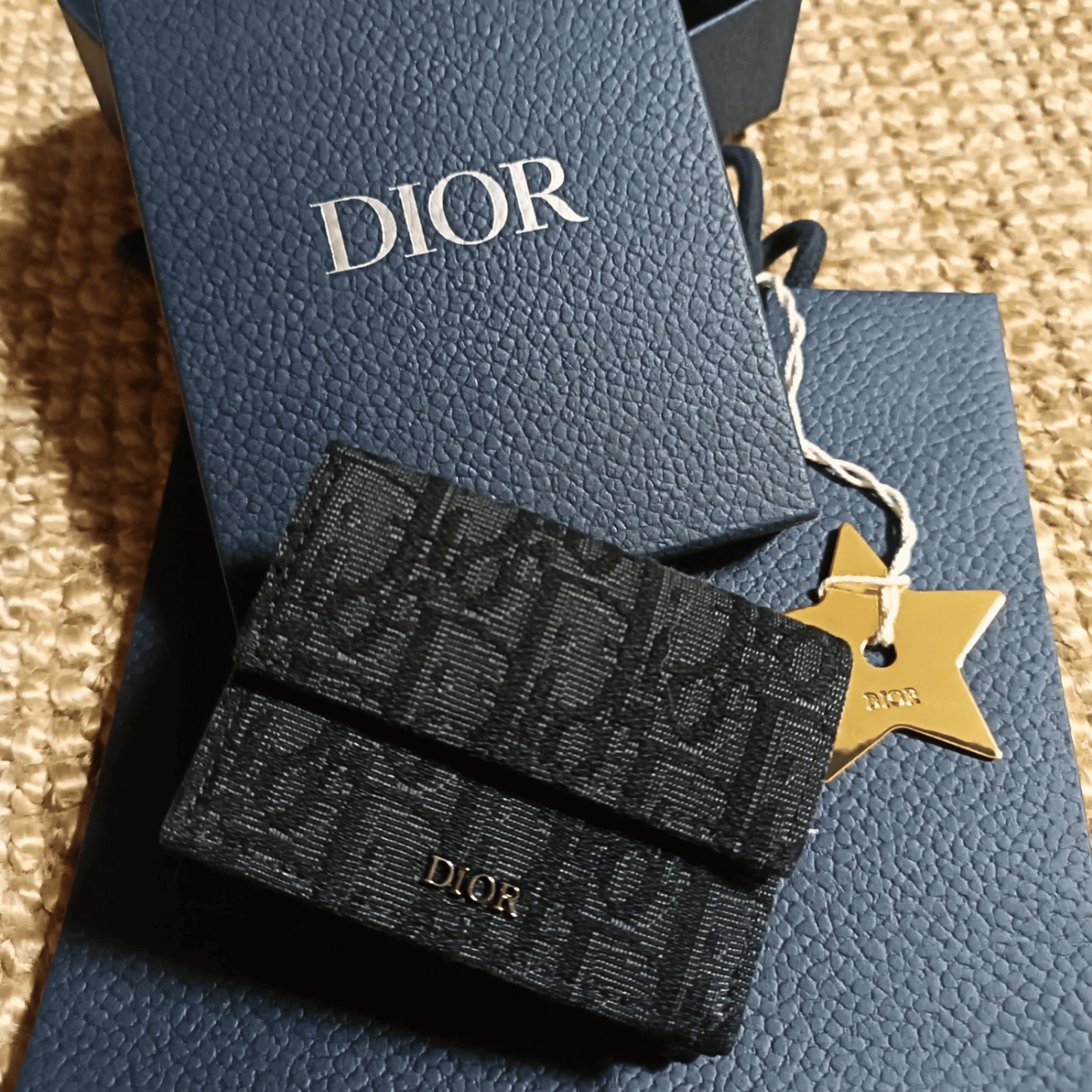 【お洒落♡】DIOR オブリーク ３つ折りコンパクト財布