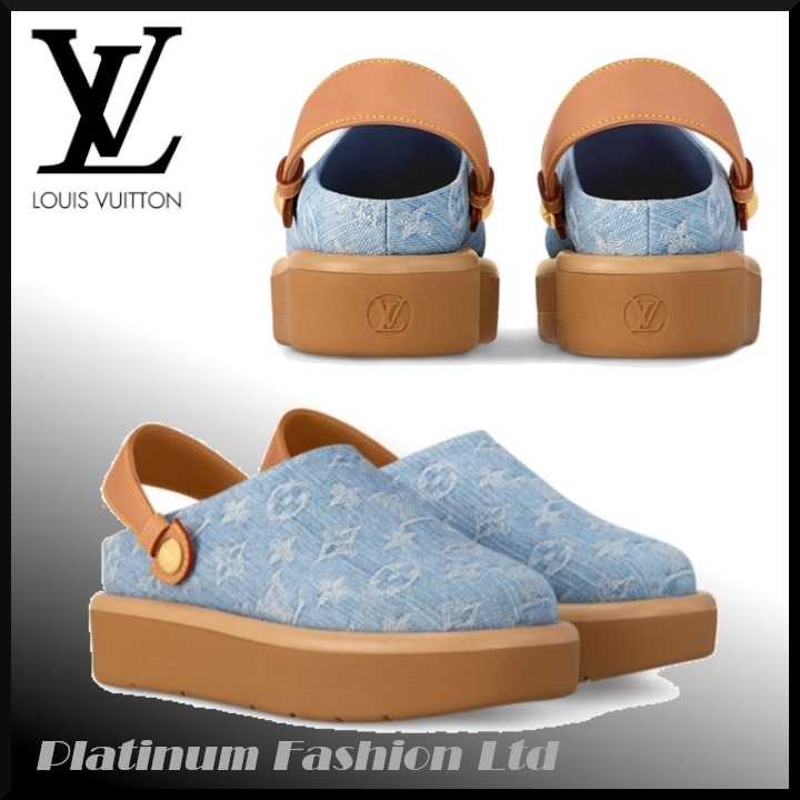 限定品【LOUIS VUITTON】アスペン プラットフォーム クロッグ