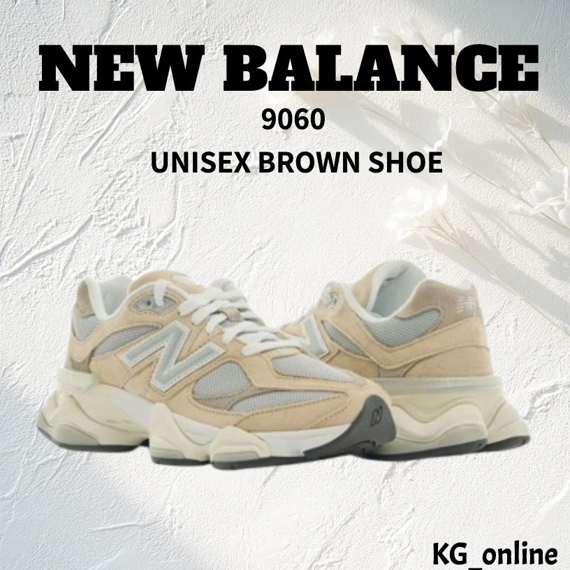 スニーカー NEW BALANCE 9060 UNISEX BROWN SHOE