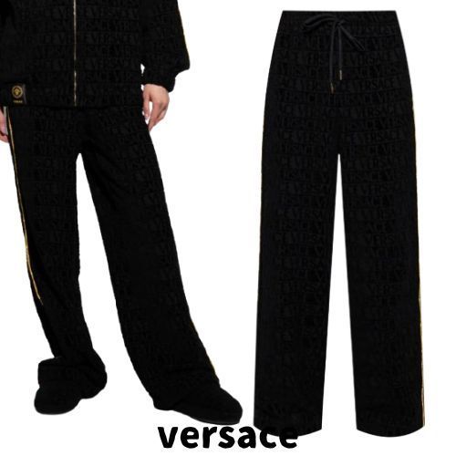【versace】ドローストリングウエストバンドパンツ