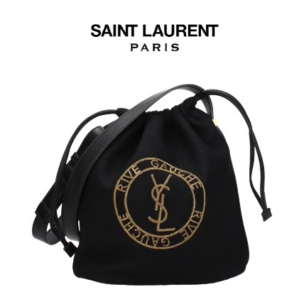 サンローラン Saint Laurent リヴゴージュ バケットバッグ ロゴ