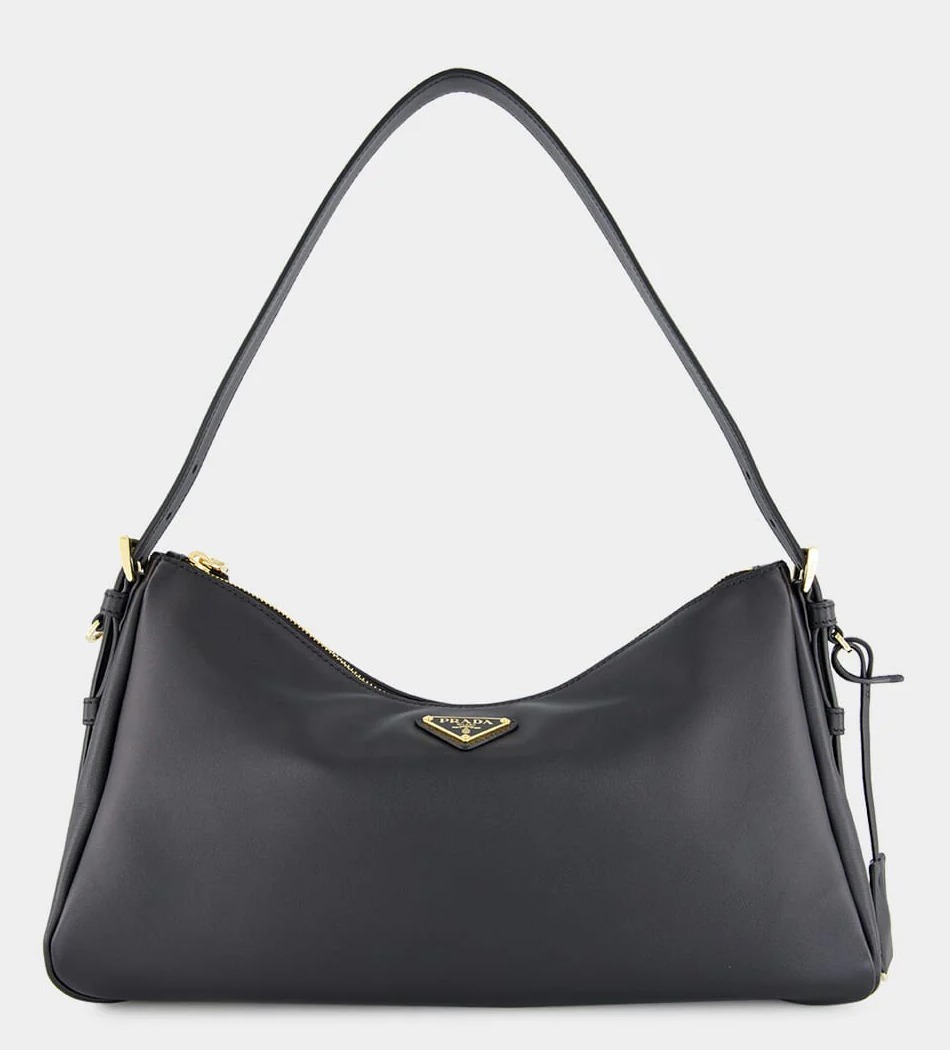 PRADA 25AW Aimee Large レザーショルダー/トートバック