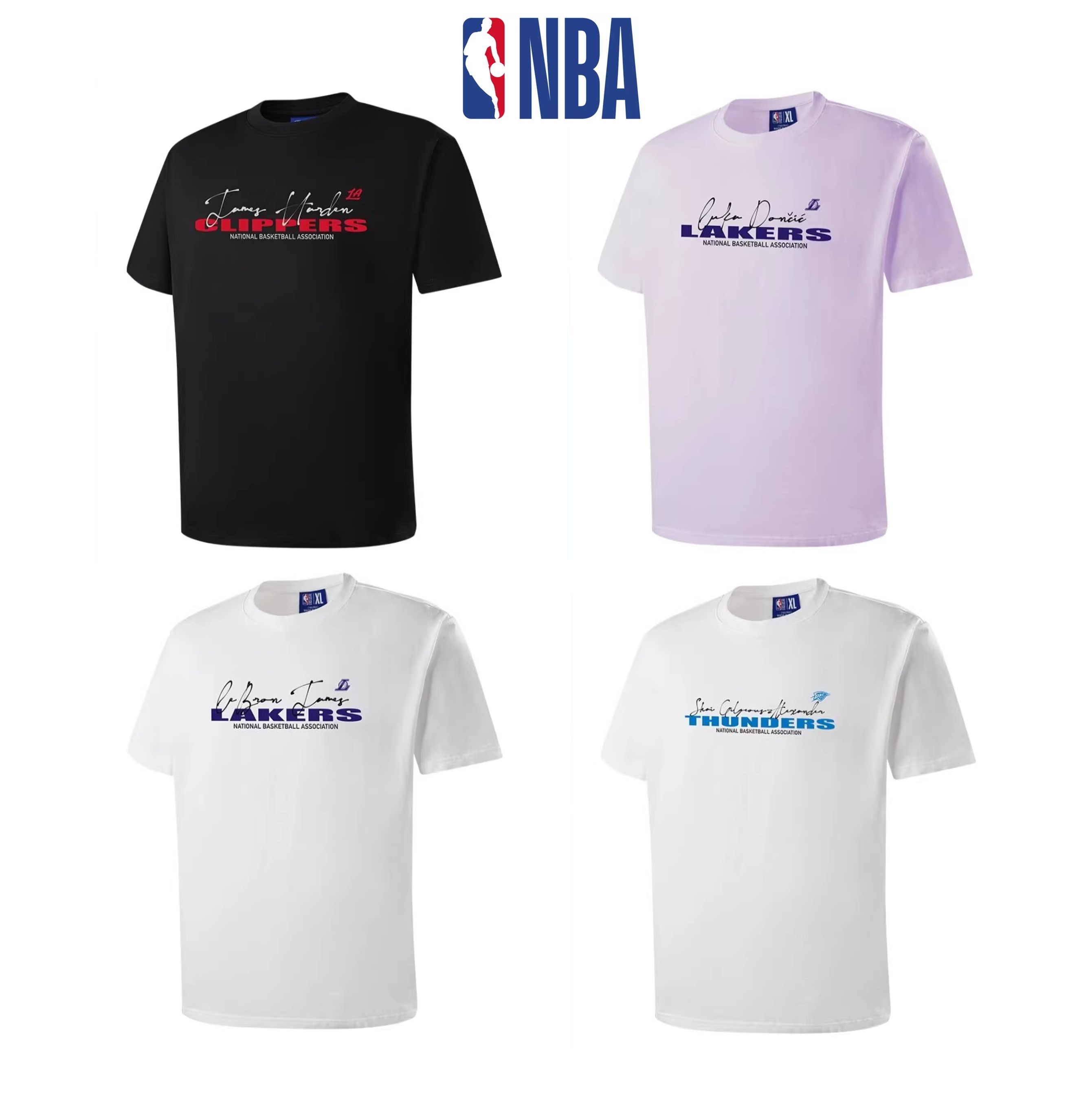 送料関税込み[NBA]Tシャツ★新作★日本未入荷★男女兼用★新作★