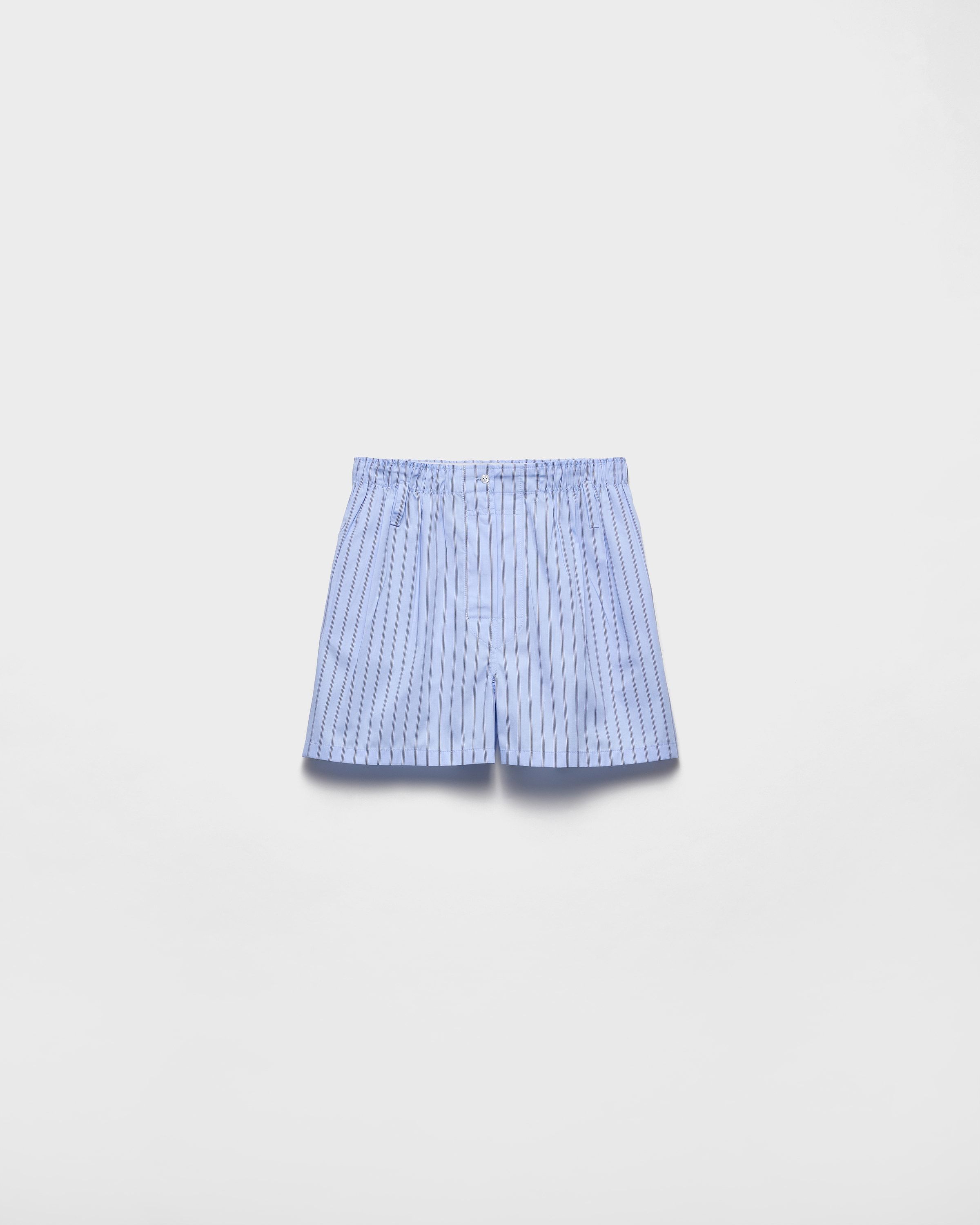 【日本入手困難】Striped poplin Bermudas ショートパンツ