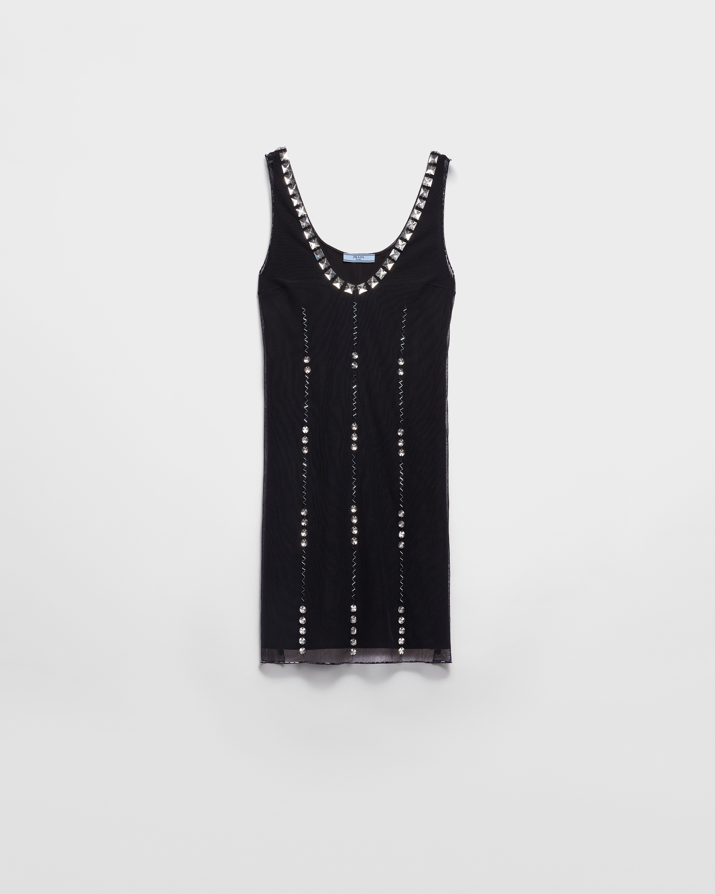 【日本入手困難】Embroidered tulle mini-dress ワンピース