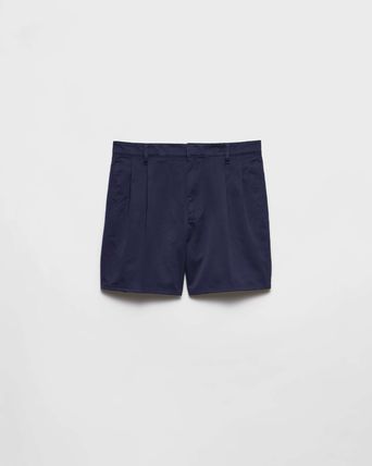 ネイビー（紺）系 PRADA(プラダ) ハーフ・ショートパンツ(メンズ