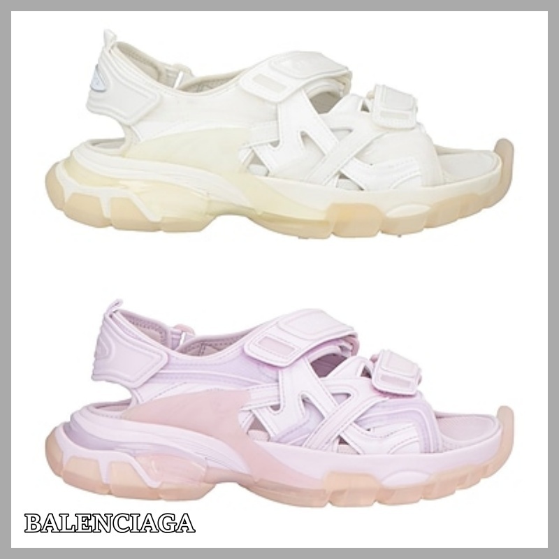 【BALENCIAGA】ロゴ サンダル 関税送料込