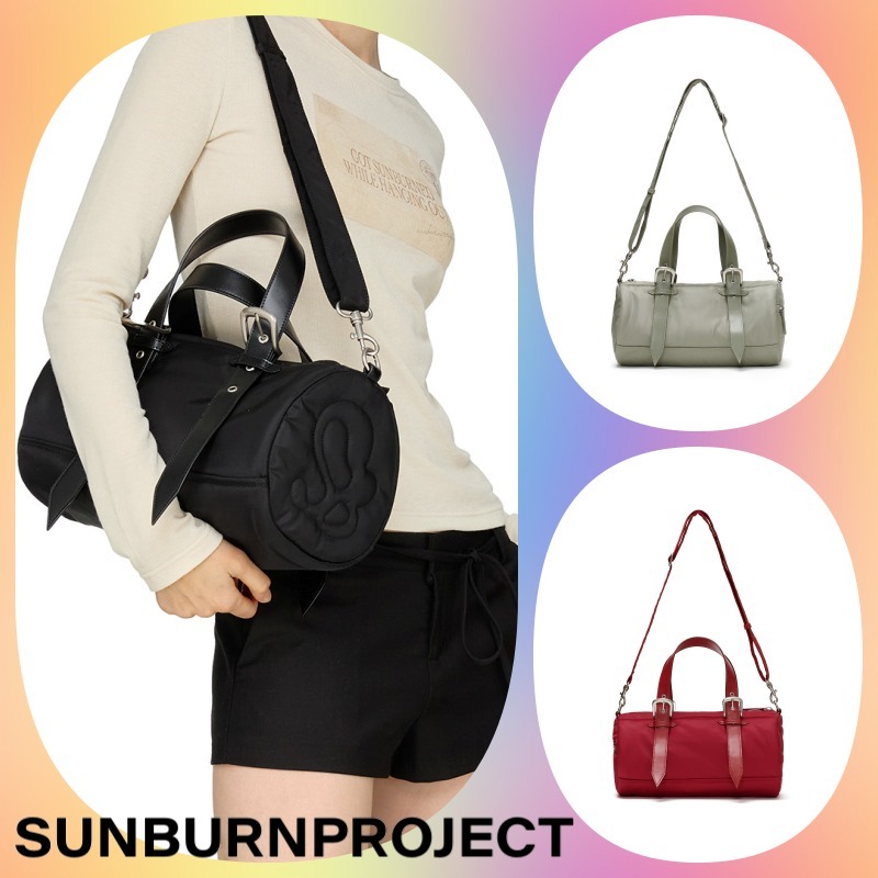 【SUNBURNPROJECT】韓国人気/送料税込 Padded Symbol Travel Bag