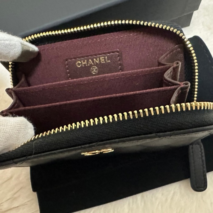 《完全なし国内発送★》CHANEL クラシック ジップ コインパース