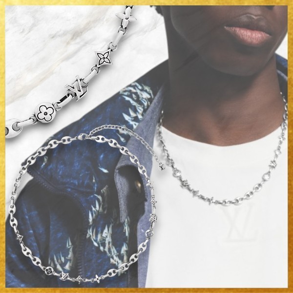 すぐ届く 大人気 Louis Vuitton ネックレス・LV セーラー Silver