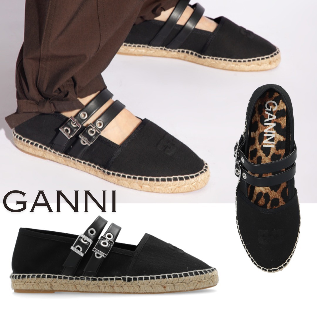 関税込 GANNI ガニー Summer espadrille エスパドリーユ