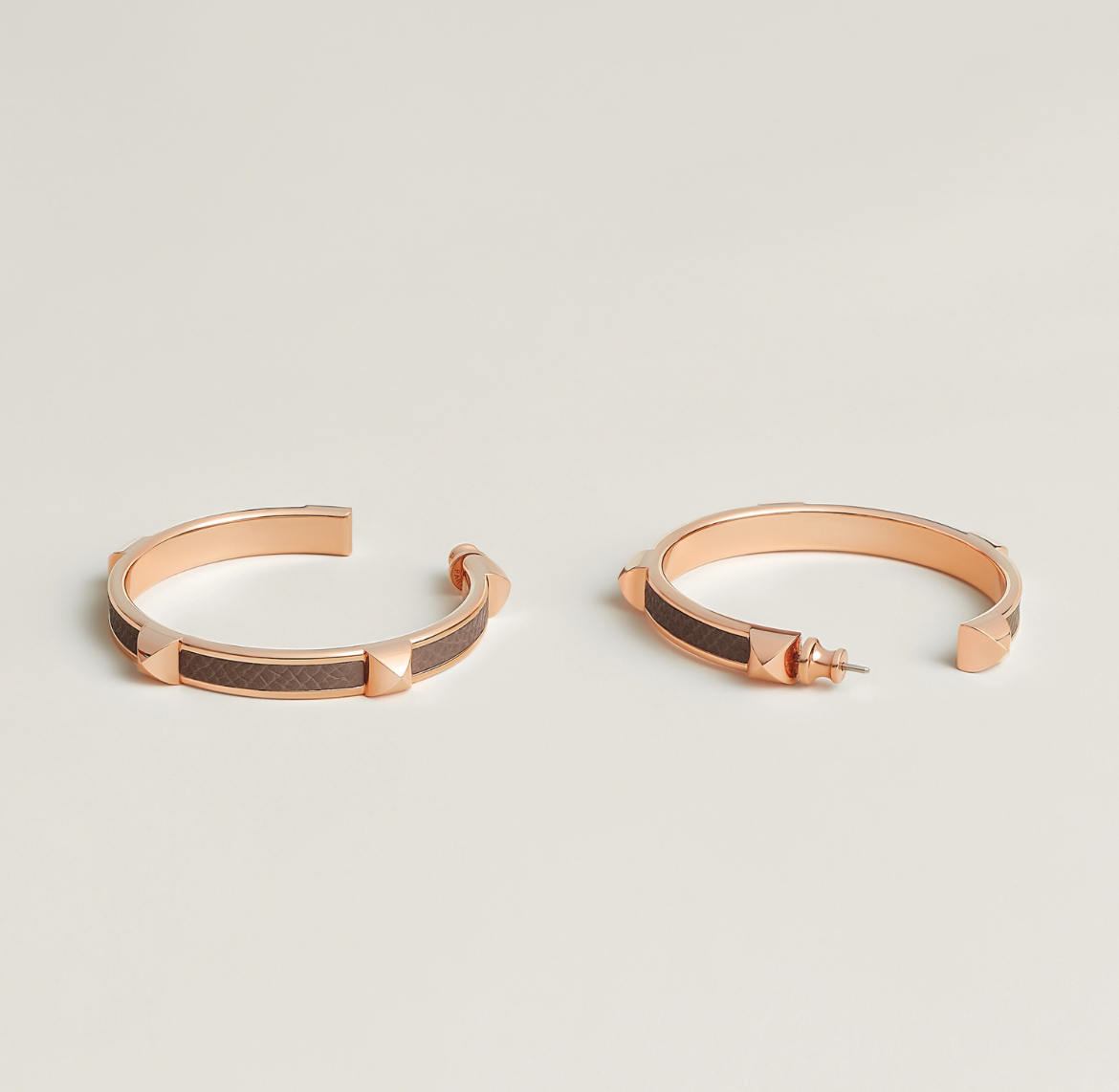 【上品な美しさ☆】HERMES《アテナ》GM ピアス