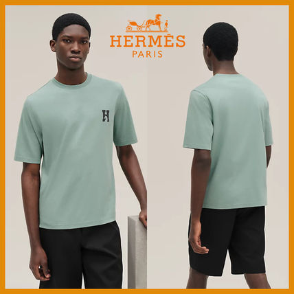 HERMES エルメス Tシャツ・カットソー 緑 L 4103525M0054 楽天市場】HERMES エルメスTシャツ・カットソー メンズ【中古