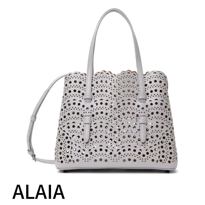 ALAIA MINA 25 VIENNEウェーブ カーフスキン製バッグ
