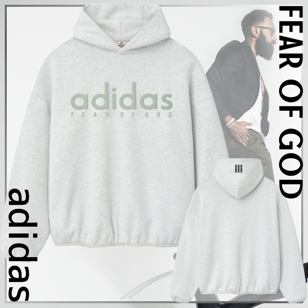 最旬コラボ スタイルと快適さ◎ Fear of God × adidas パーカー