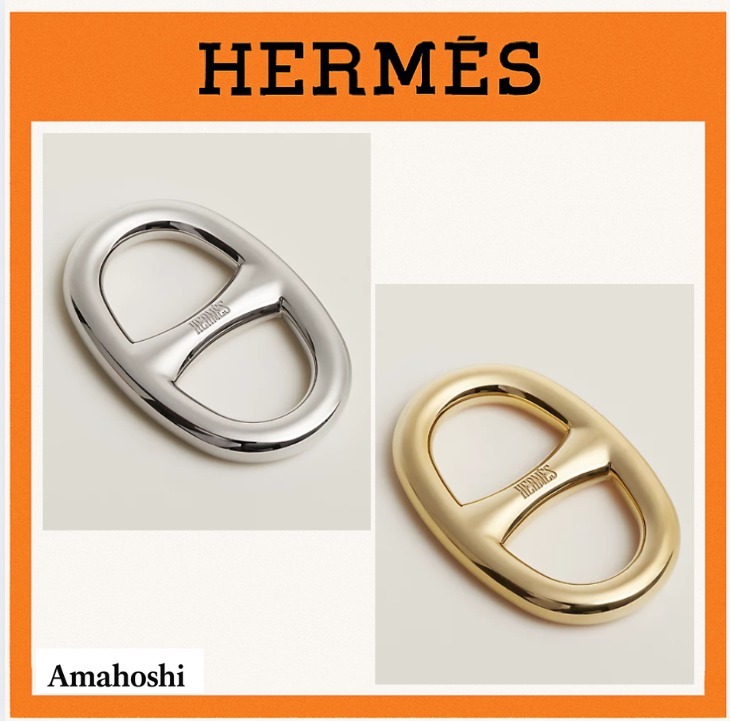 【直営店特別価格】HERMES シェーヌダンクル スカーフリング