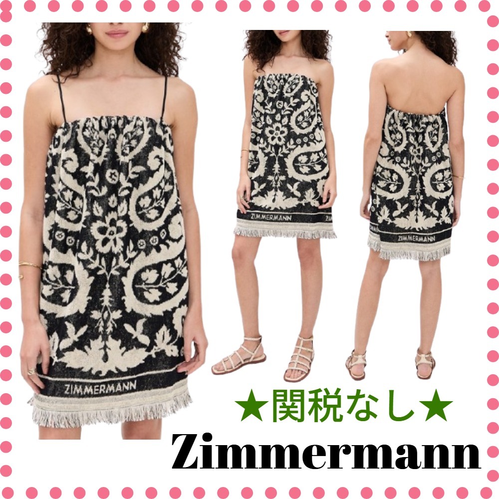 関税なし★Zimmermann★リアノン タオルミニドレス