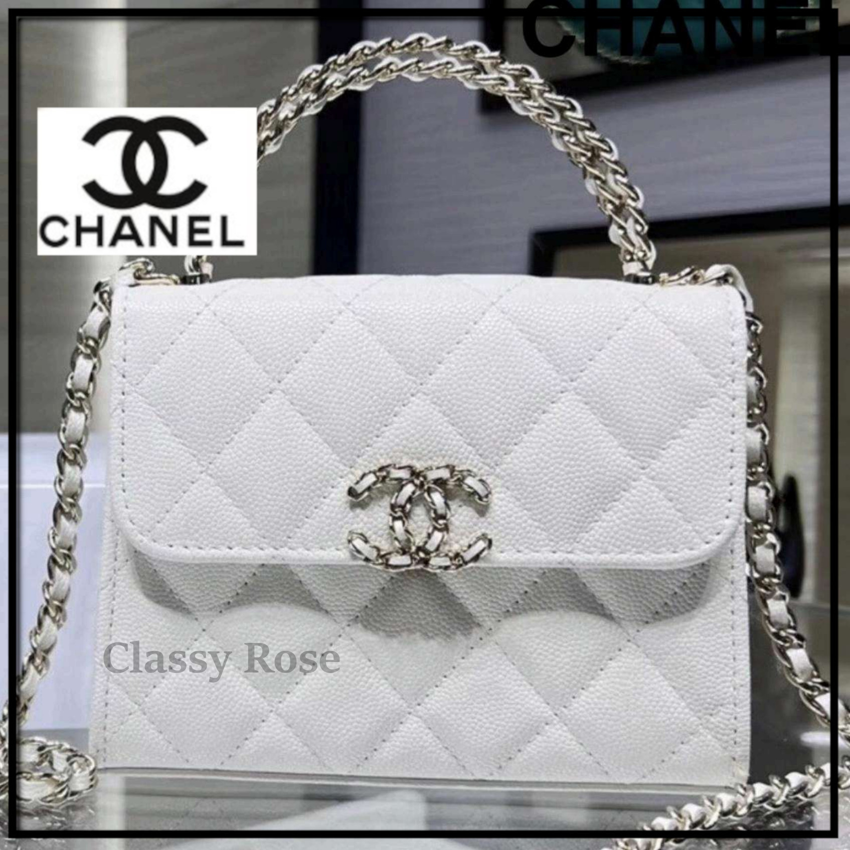 【チェーンのCC★CHANEL】Kelly チェーン クラッチバッグ ミニ