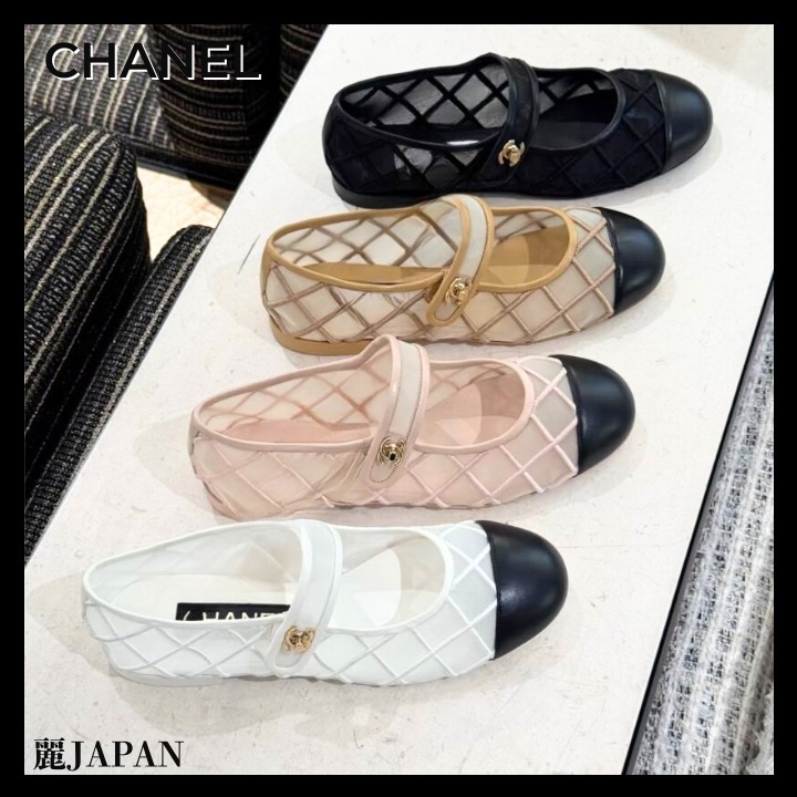 2025ココビーチ♡【CHANEL】ターンロック メリージェーン