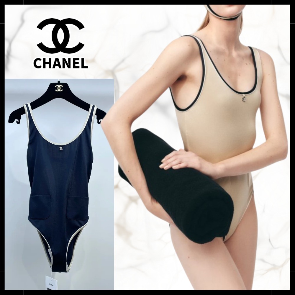 大人のリゾートに映える♪【CHANEL】ココビーチ ワンピース水着