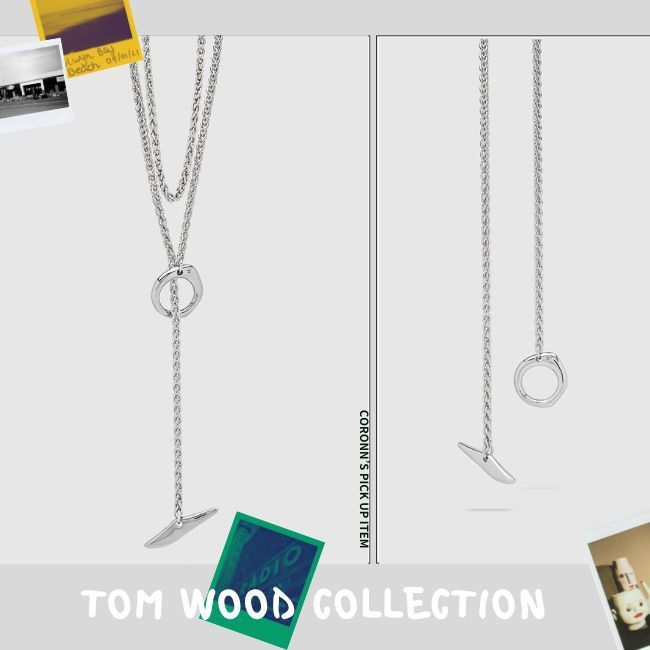 渋谷龍太愛用《TOM WOOD》40inch Robin Chain Pendant
