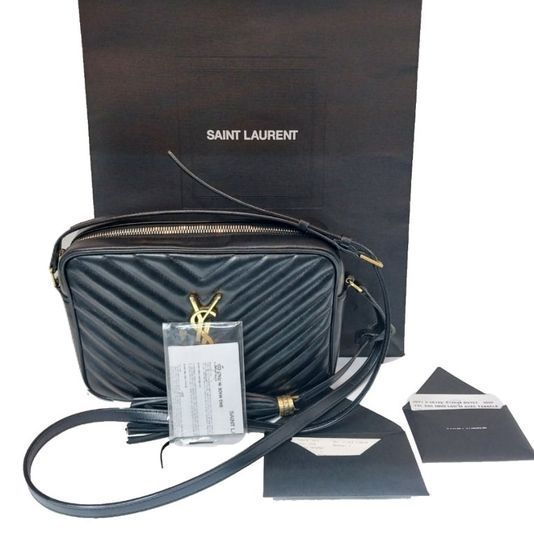 Saint Laurent●カメラタッセルクロスバック 612544