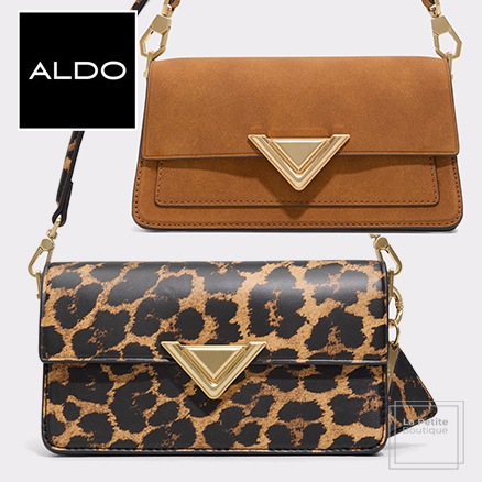 【ALDO】レオパード柄☆ストラップ2種類・2wayショルダーバッグ