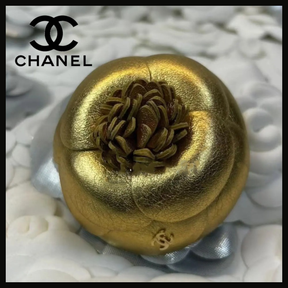 【カメリア◆】CHANEL ブローチ