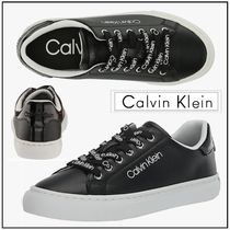 Calvin Klein ロゴ レースアップ スニーカー