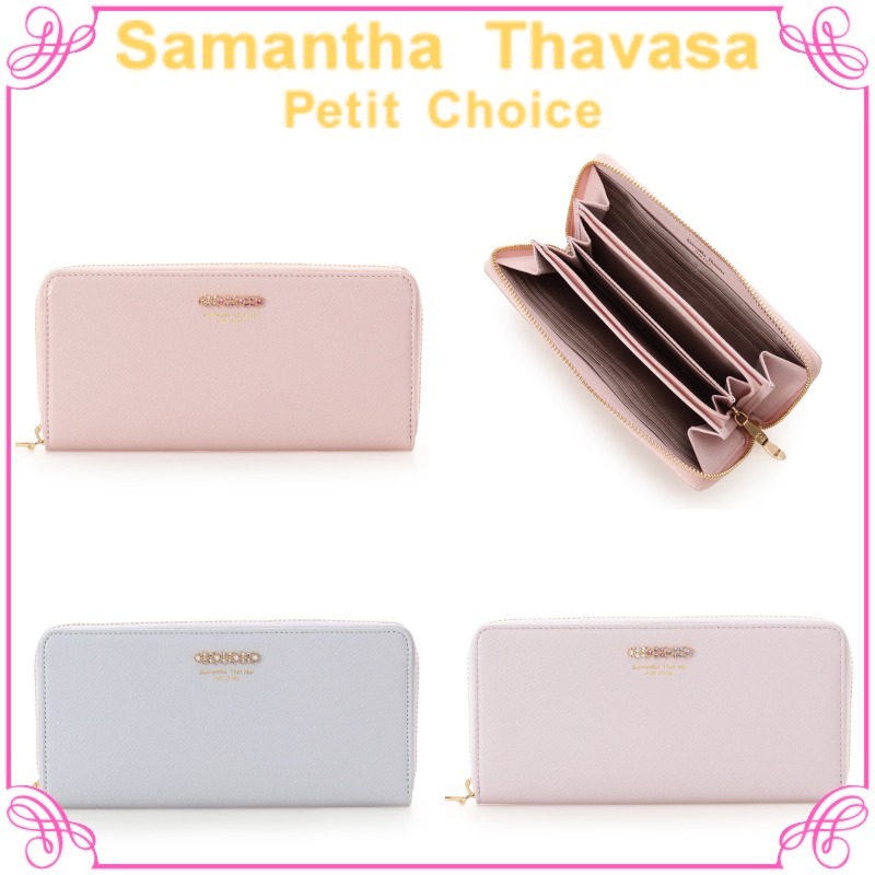 大人気!! Samantha Thavasa Petit Choice フラワーバンド 長財布
