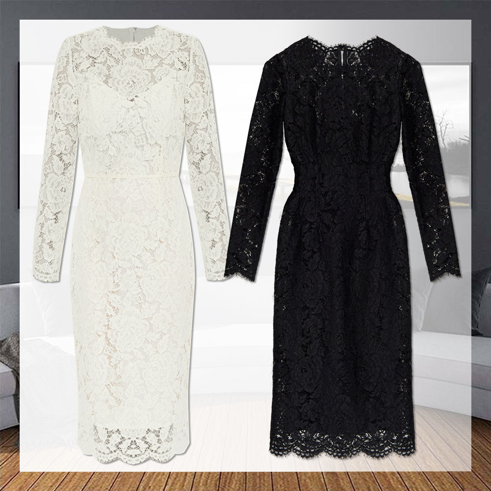 Dolce & Gabbana LACE DRESS レース ドレス エレガント 上品
