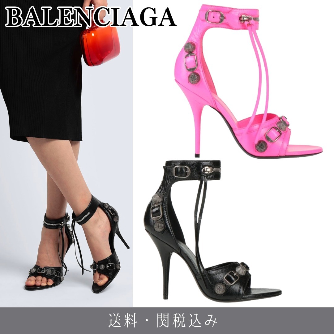 BALENCIAGA サンダル レザーサンダル 送料関税込み