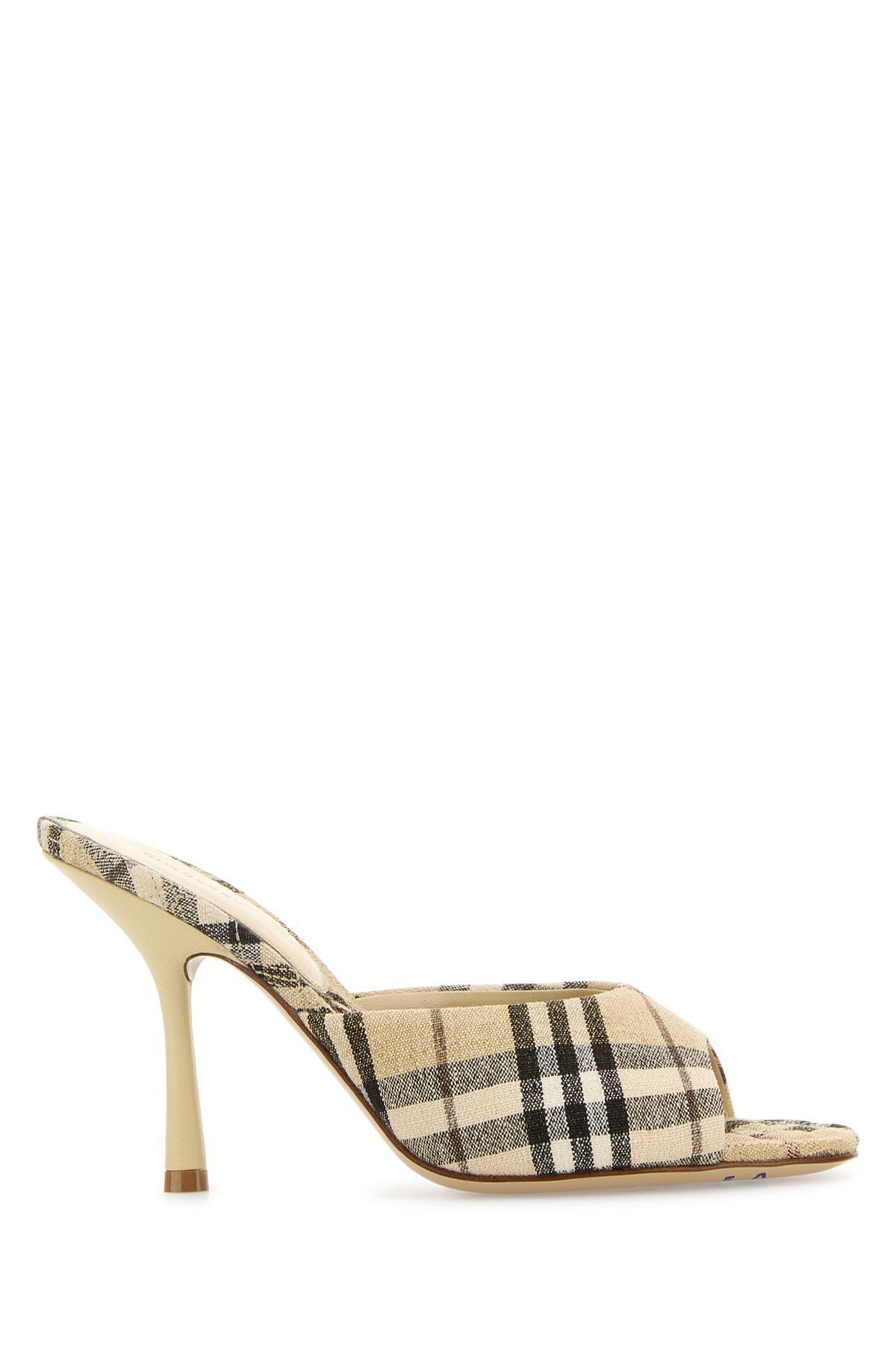 【関税&送料込】Burberry Lf Mews Mule 90 Chk