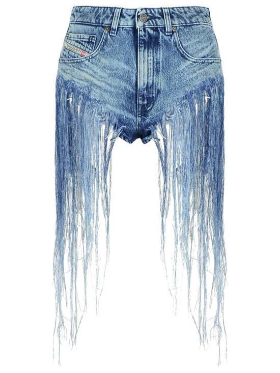 ショートパンツ DIESEL Women Shorts  Burmudas A18145 0CMBM01 BLUE