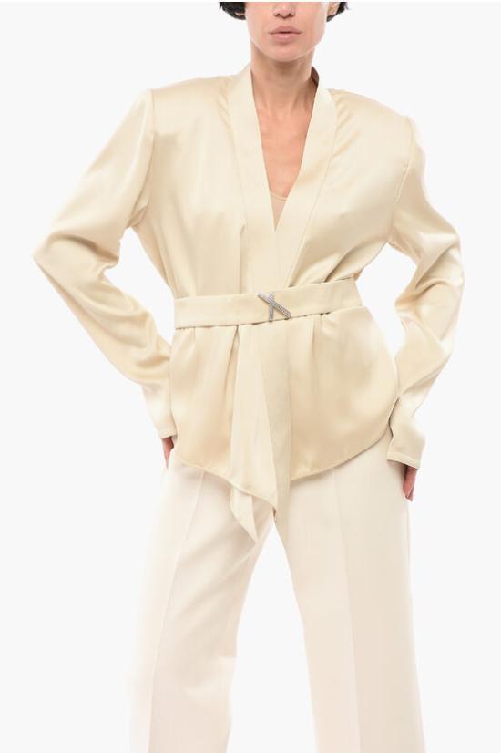 スーツ GENNY Women Suit Jackets 76AAQ511N0071743 Beige