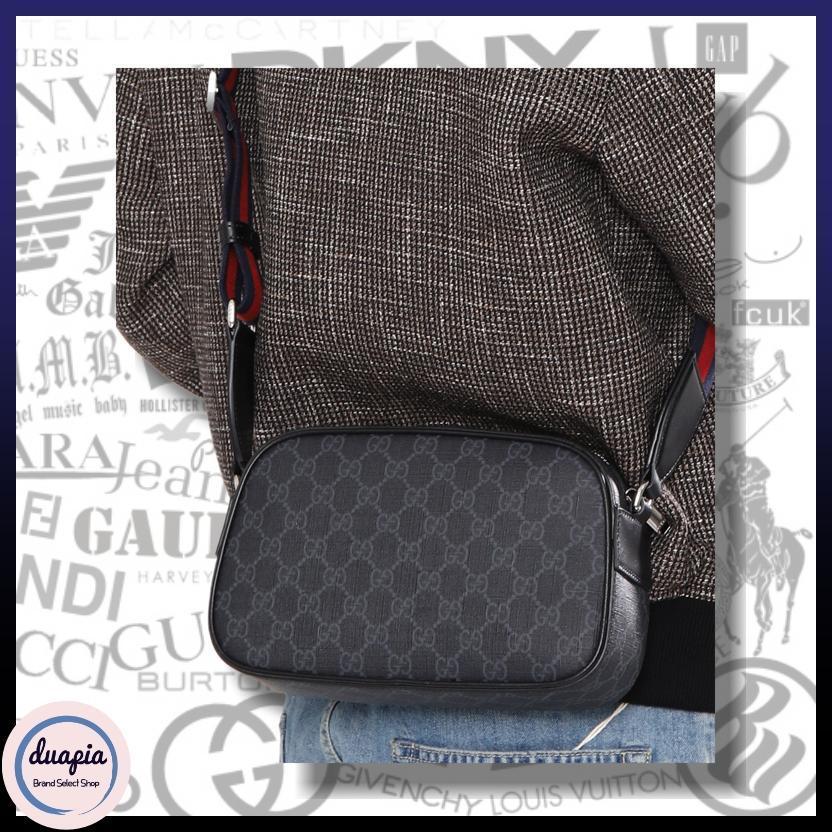 ★GUCCI★GG シュプリーム レザークロスボディバッグ