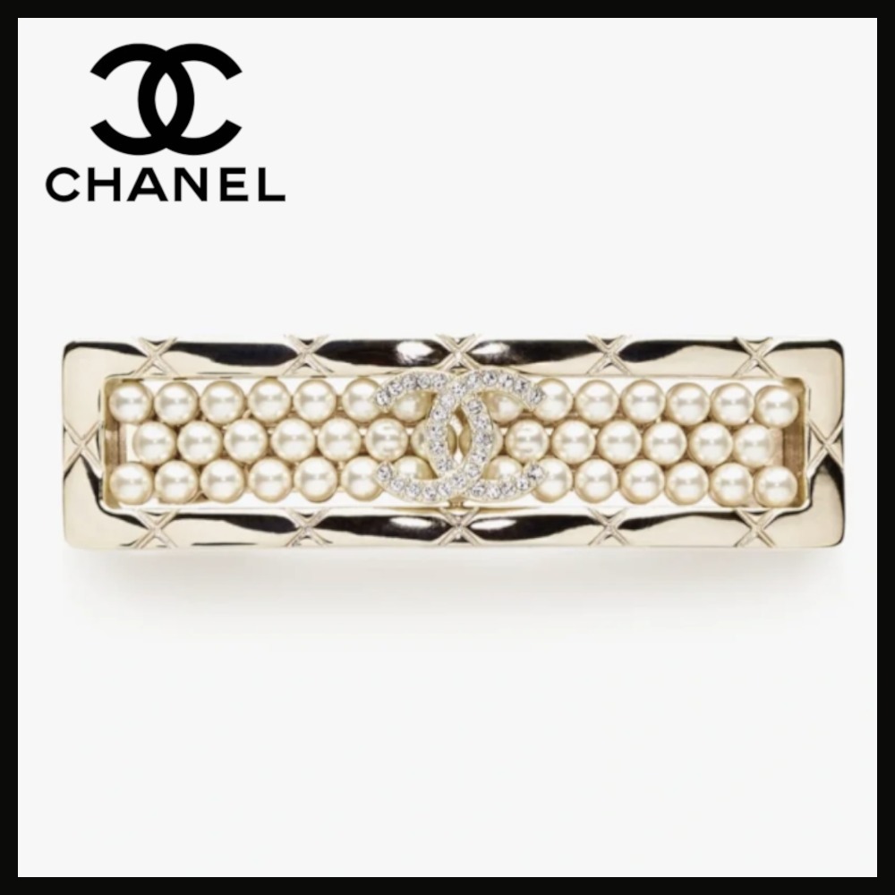 【キラキラ☆可愛い♡】CHANEL ヘアクリップ
