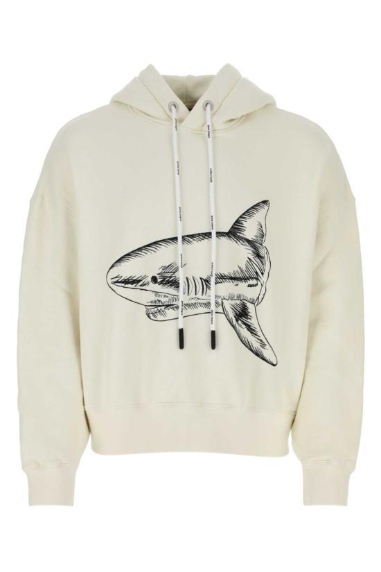 パーカー・フーディ PALM ANGELS Men Hoodies PMBB058S23FLE007 0410 White