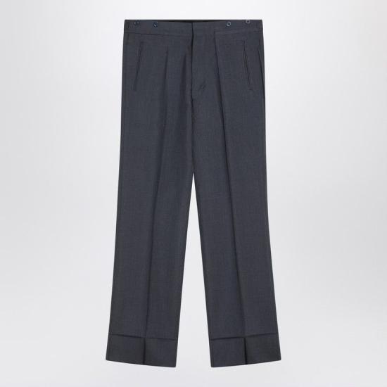 スラックス PRADA Men Straight Pants UP0306OOO1CMV F0D57 BLUE