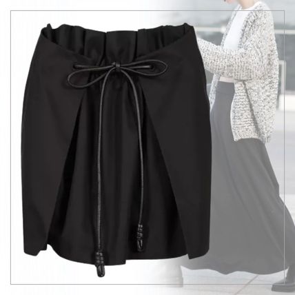 LOEWE ロエベ ミニスカート 黒xグレーxシルバー等 4102725J0038 LOEWE(ロエベ) ミニスカート(レディース) - 海外通販のBUYMA
