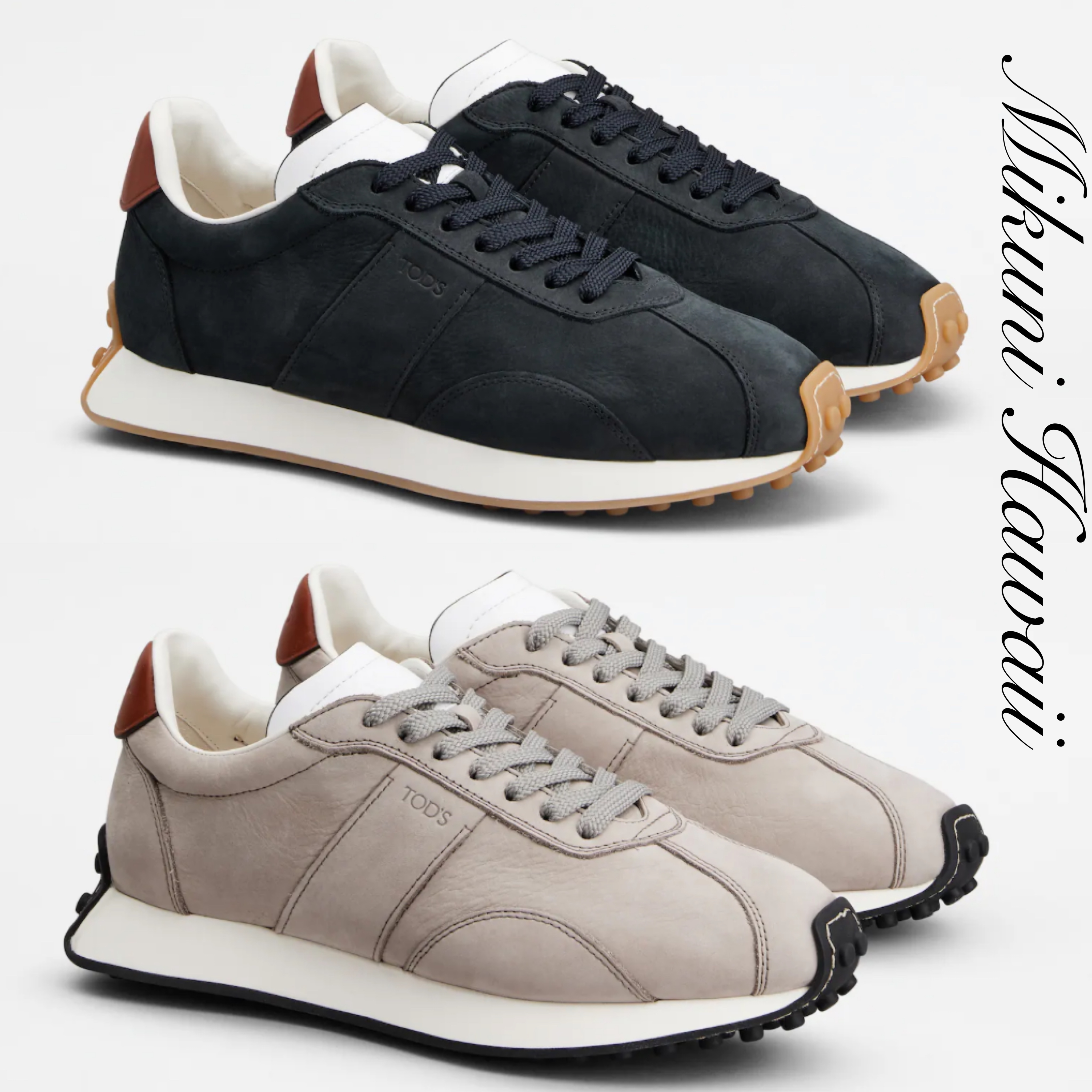 ★VIPセール★TOD'S★ヴィンテージレザースニーカーT
