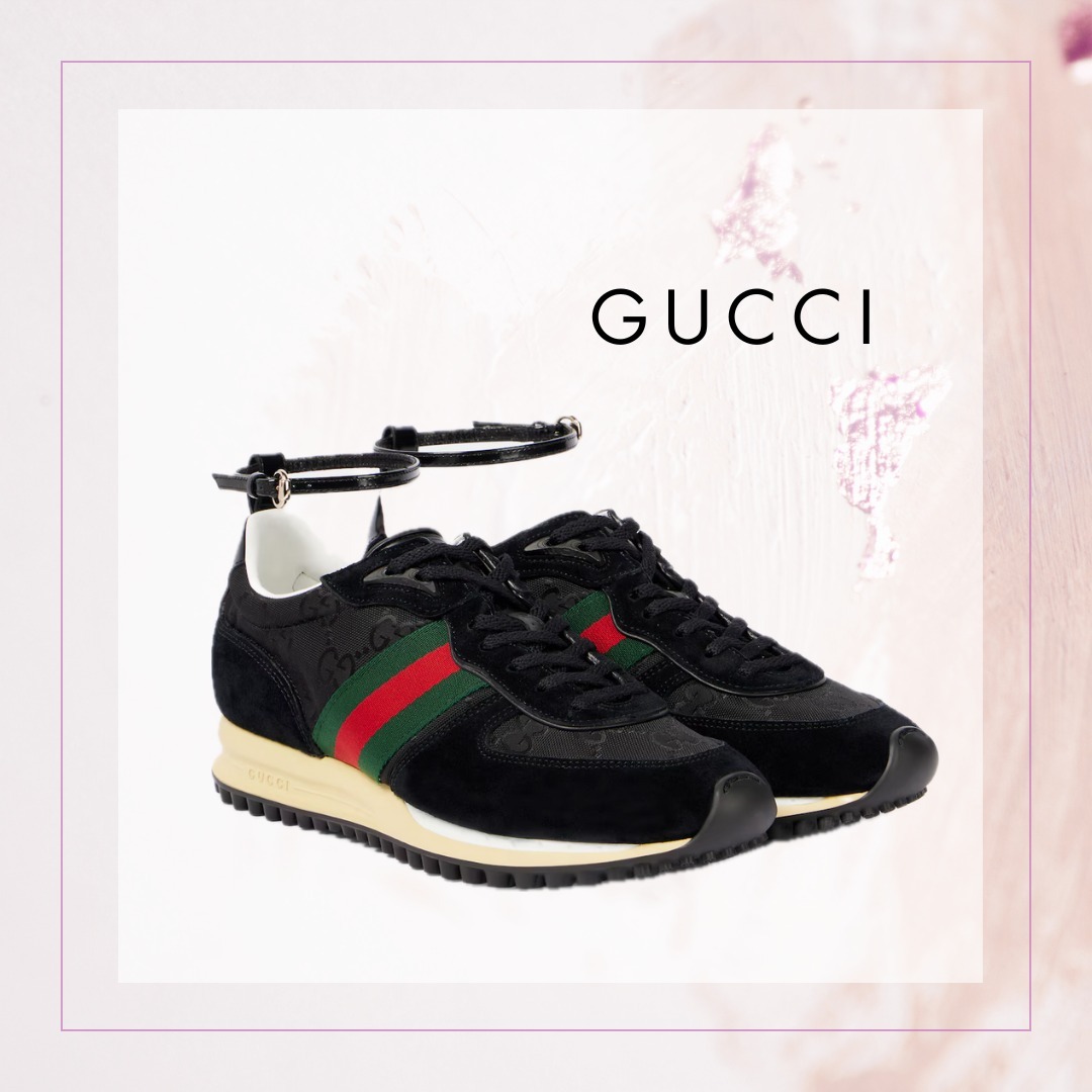 Gucci Re-Motion スエードトリム スニーカー