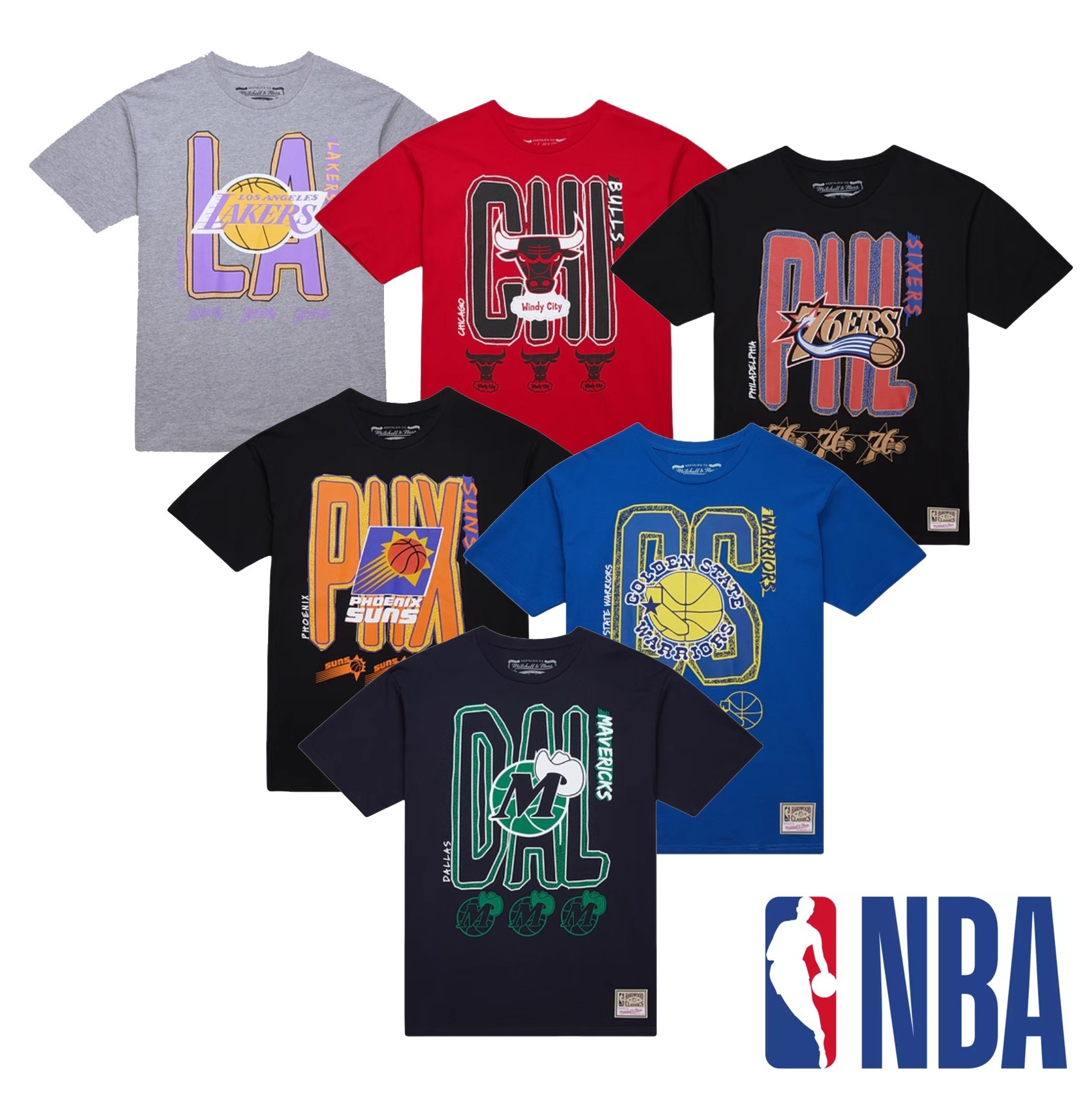 送料関税込み[NBA] Mitchell&Ness Tシャツ★男女兼用★大人気★