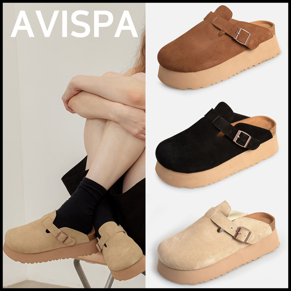 AVISPA ■ Beny Beni Cow Leather Chunky Clog