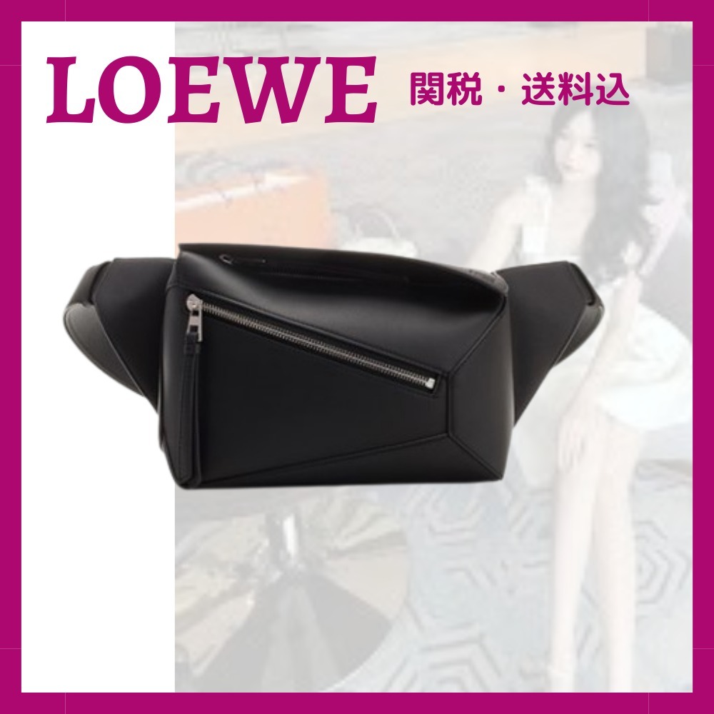 新作☆【LOEWE】小さな「パズル」ウエストバッグ